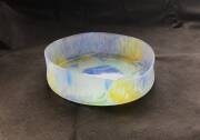 Fused and slumped glass (50mmH x 175mm diameter)