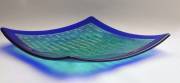 Fused and slumped glass (300mm sq)