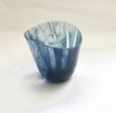 Fused and slumped glass (85mmH x110mmW) Fused and slumped glass (85mmH x110mmW)